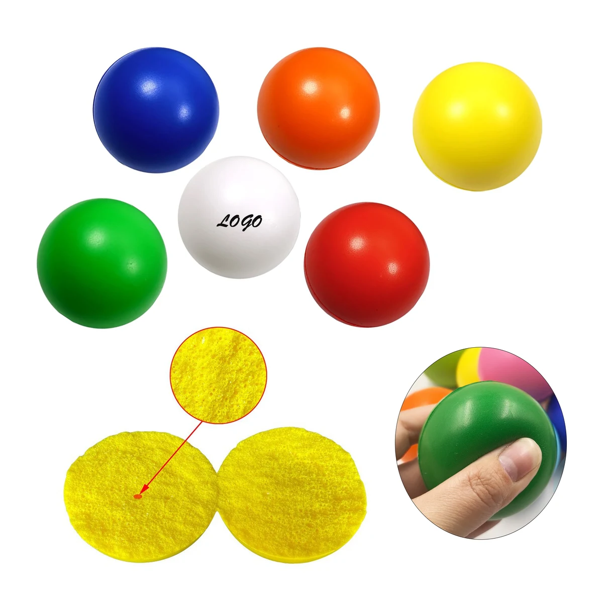 PU Foam Stress Ball 1