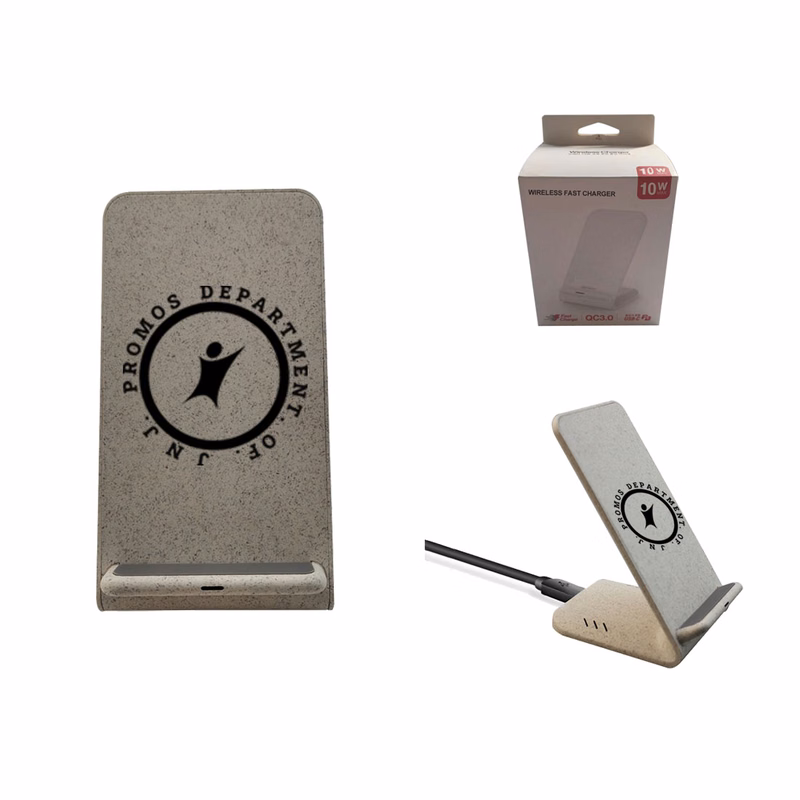 10W Wheat straw Wireless Charger