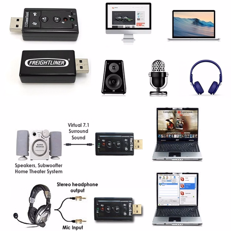 iBank ® USB 7.1 Surround Sound Adapter