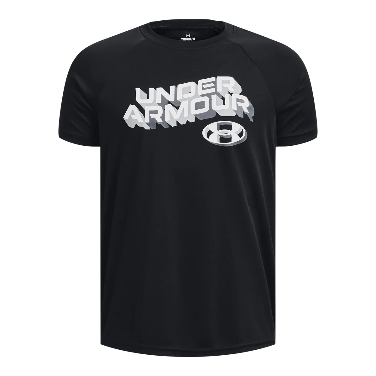 Boys' UA Tech Wordmark Short Sleeve 1