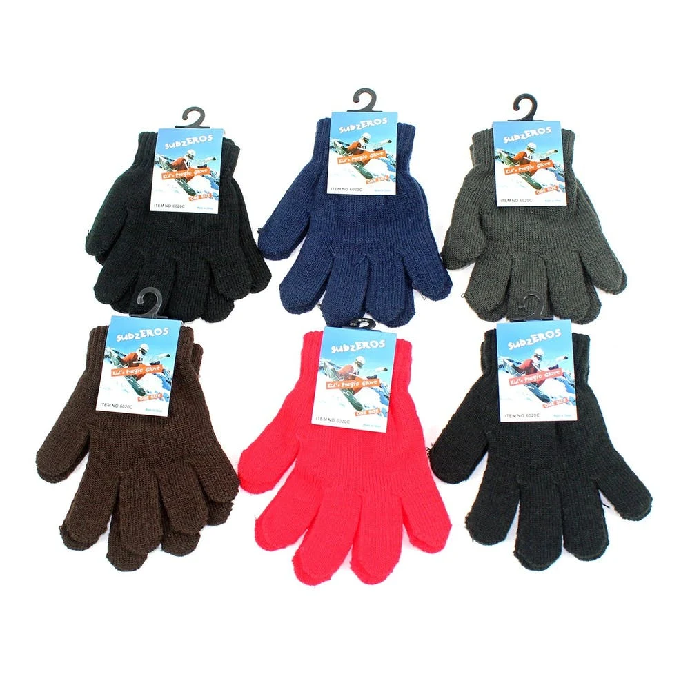 Kids' Winter Gloves - Assorted Magic Stretch 1