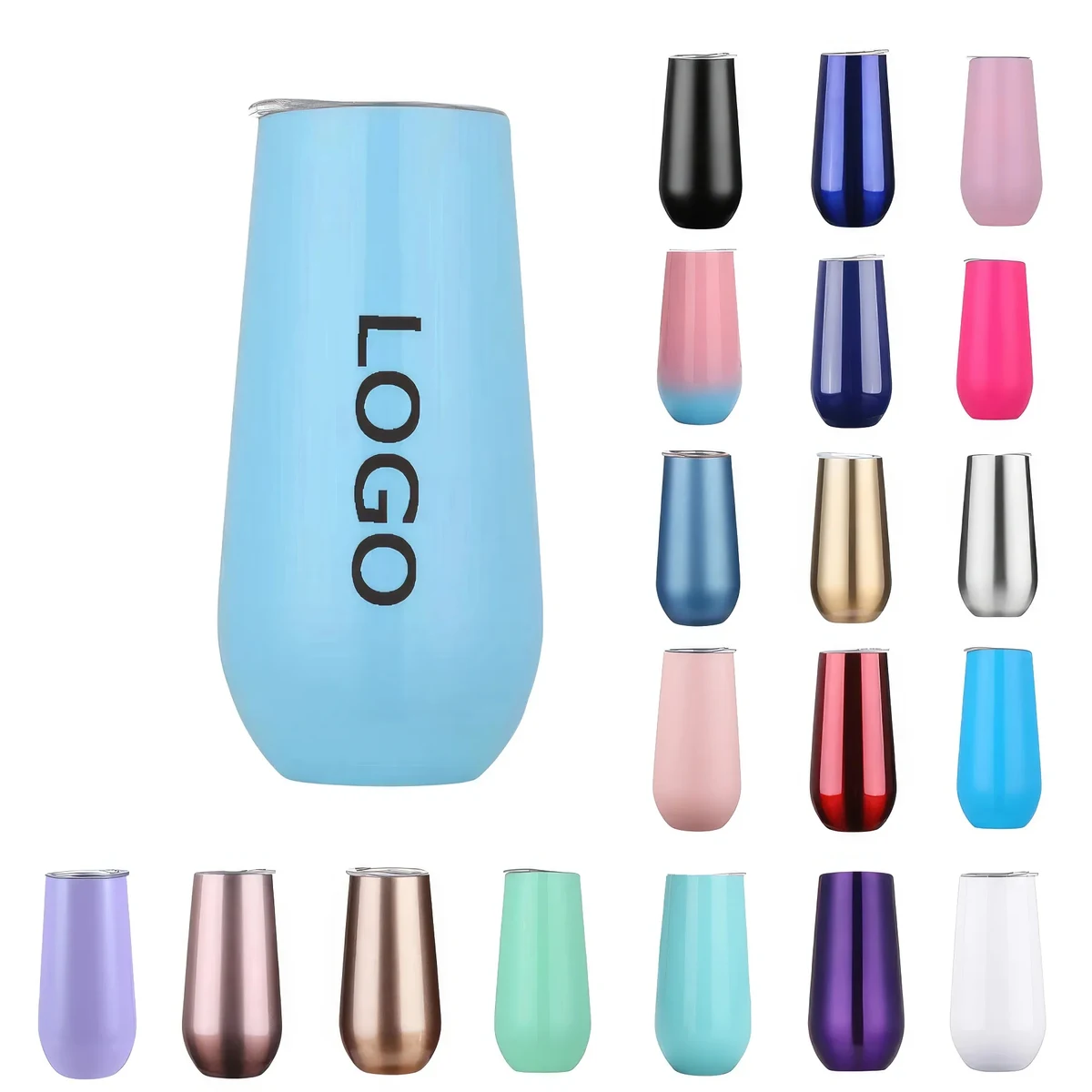 6oz 304 Stainless Steel Vacuum Thermal Cup 1