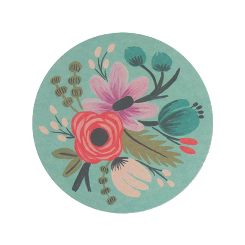 4" Round Full Color 40 pt Pulp Board Coaster 1