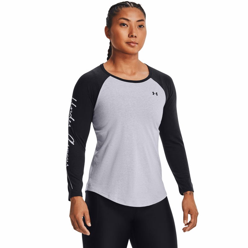 Women's UA Wordmark Script Baseball Long Sleeve 