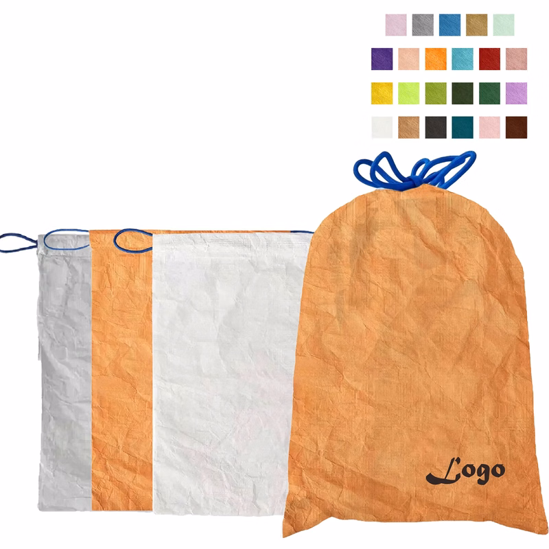Tyvek Eco-Friendly Drawstring Bag