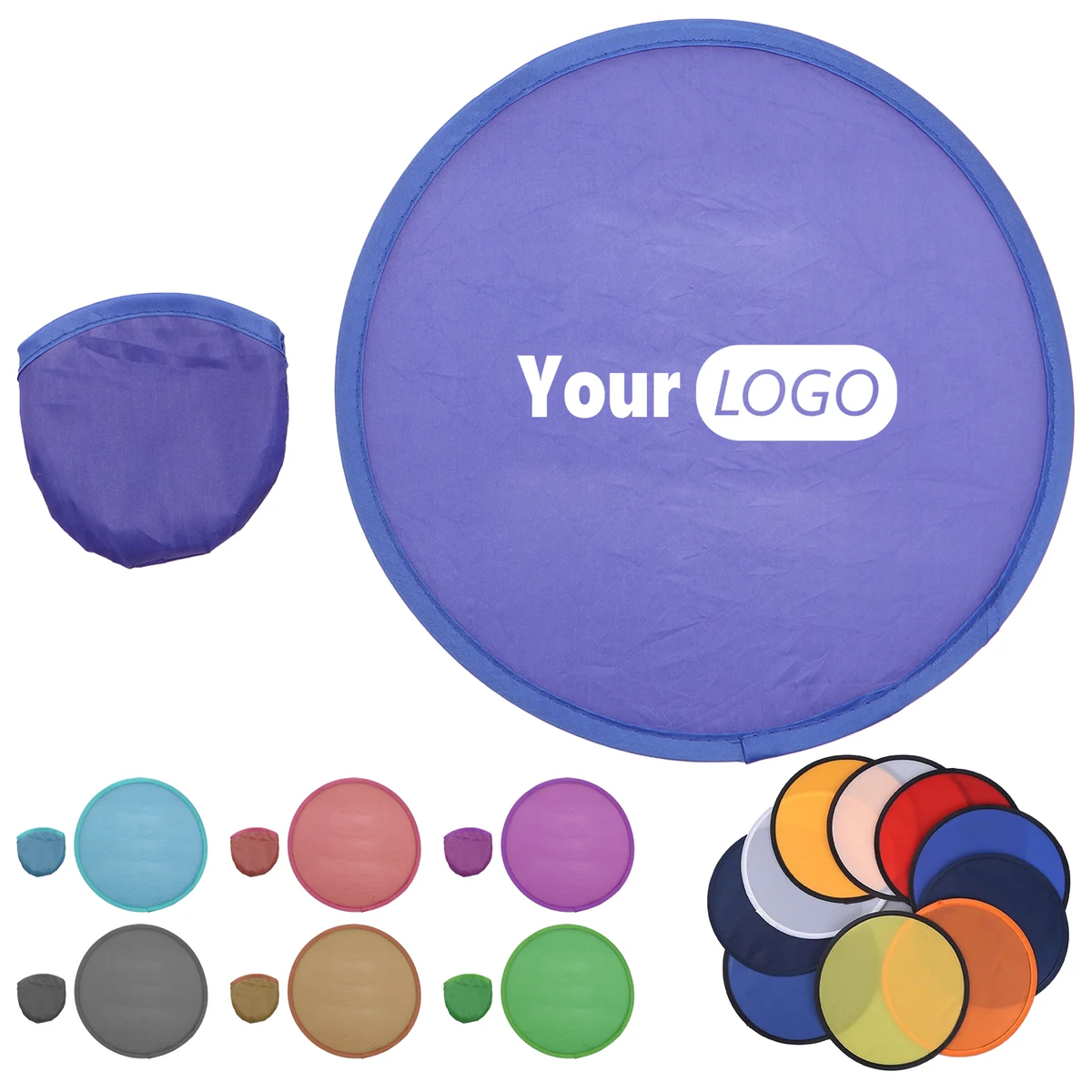 Nylon Creative Foldable Flying Disc Fan 1