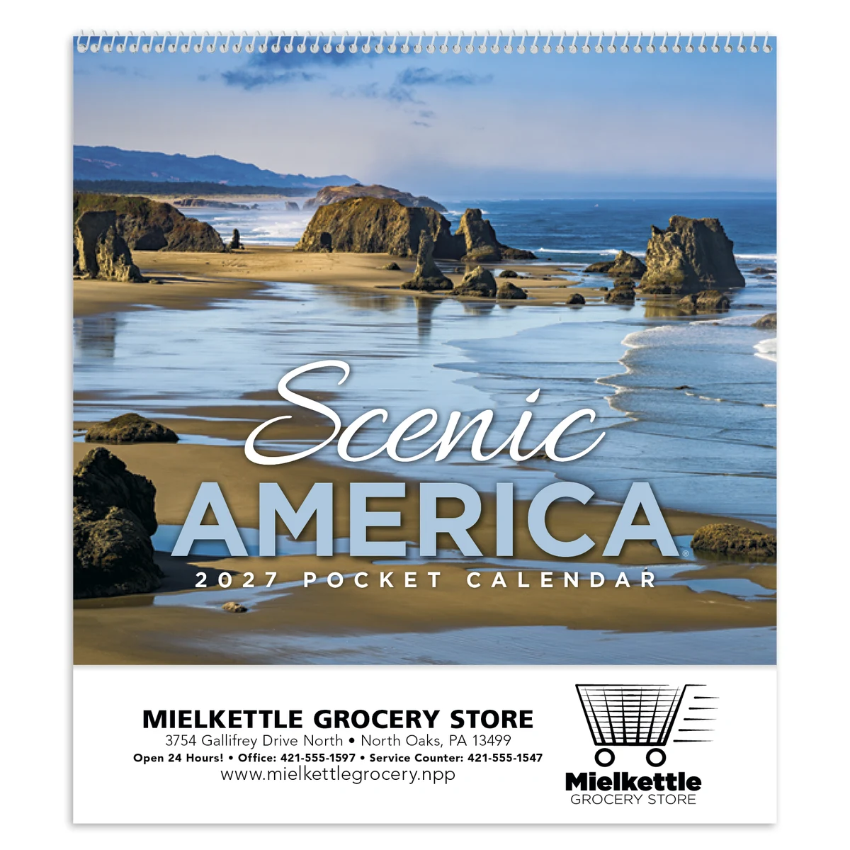 HotLine® Products Scenic America® Pocket Calendar 1