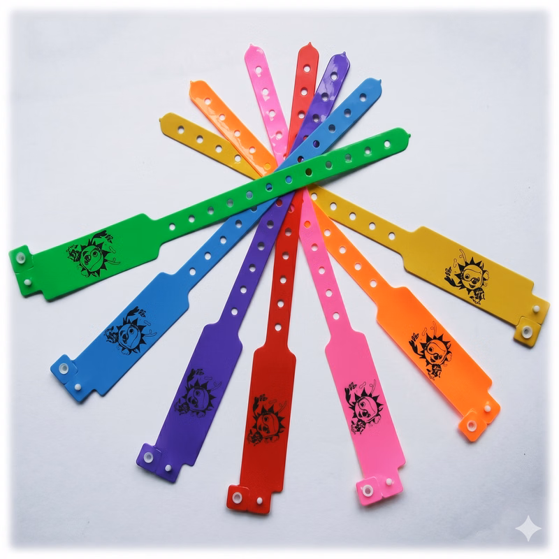 Plastic Snap Wristband