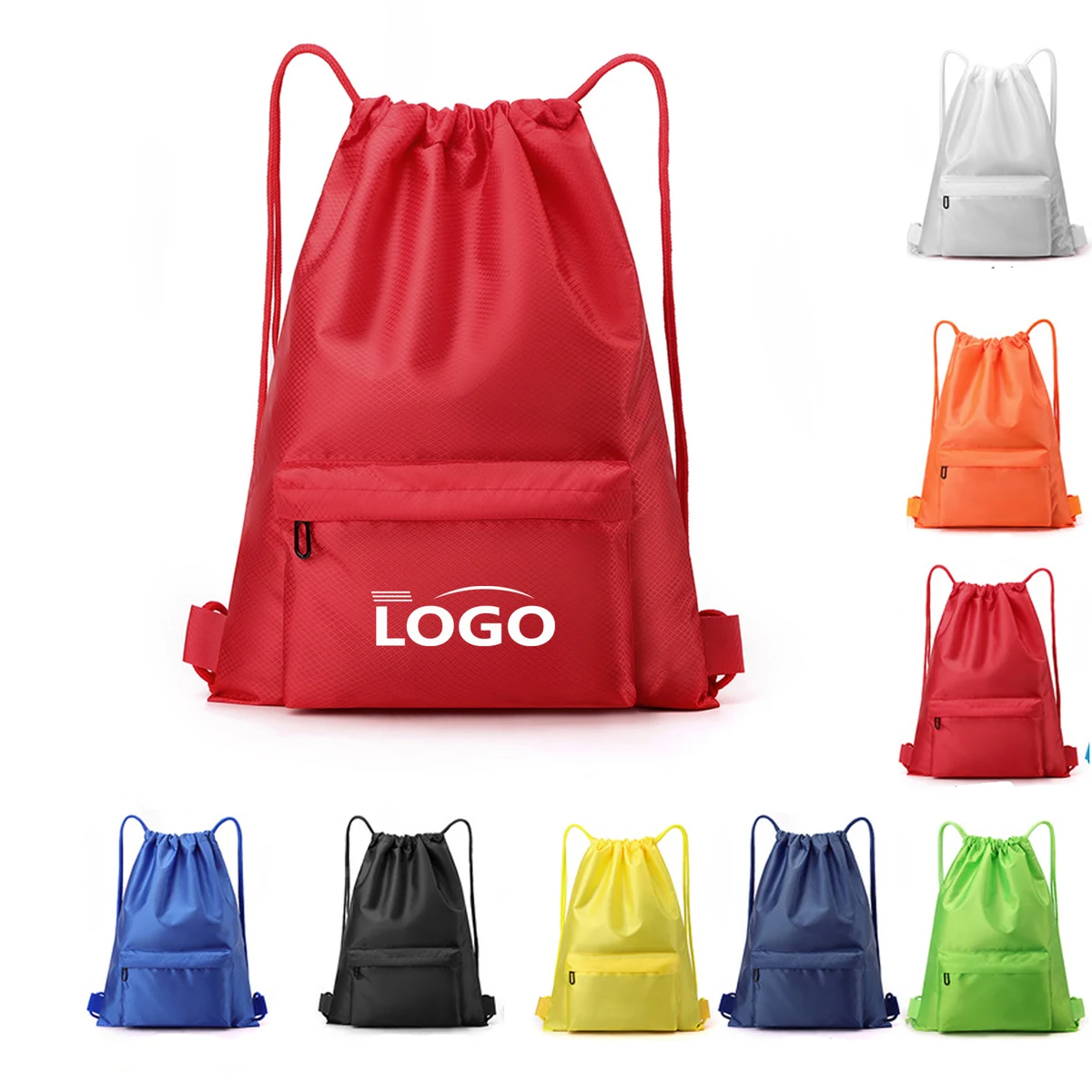 Large Drawstring Backpack Bag 1