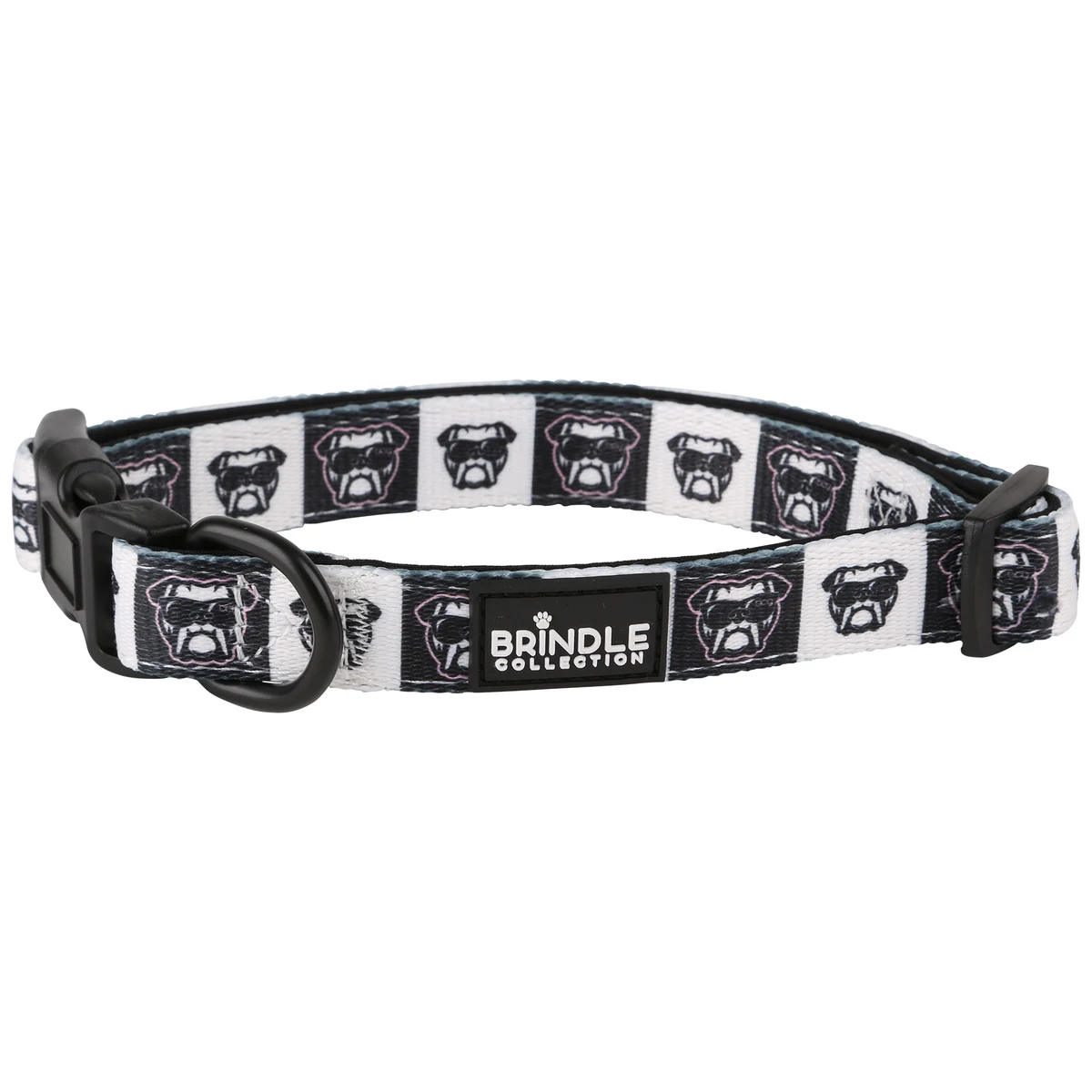 Dog Collar With Neoprene Backing: Large 1