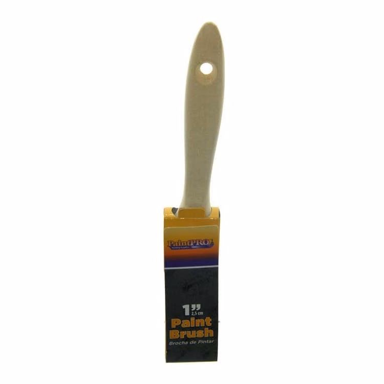 Wood Paint Brushes - 1"