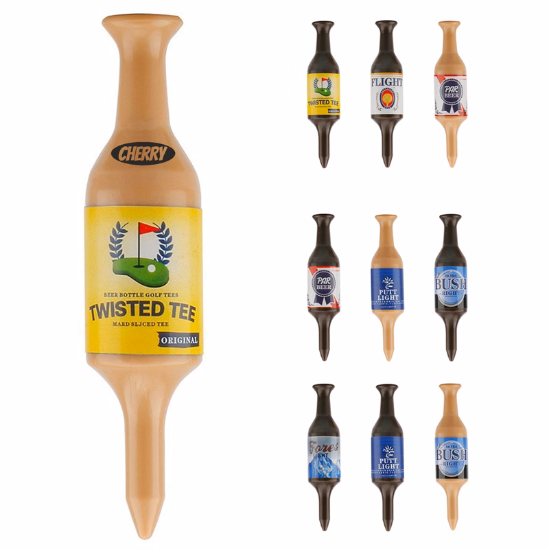 Mini Beer Bottle ABS Golf Tee