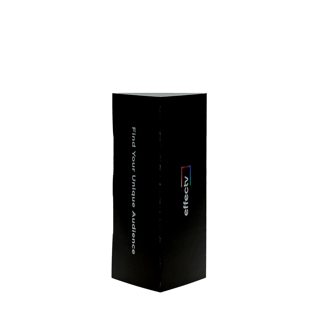Table Tent Card Stock 12 pt 3 Sided 6.000" x 3.000" x 3.000" White Digital Print 1