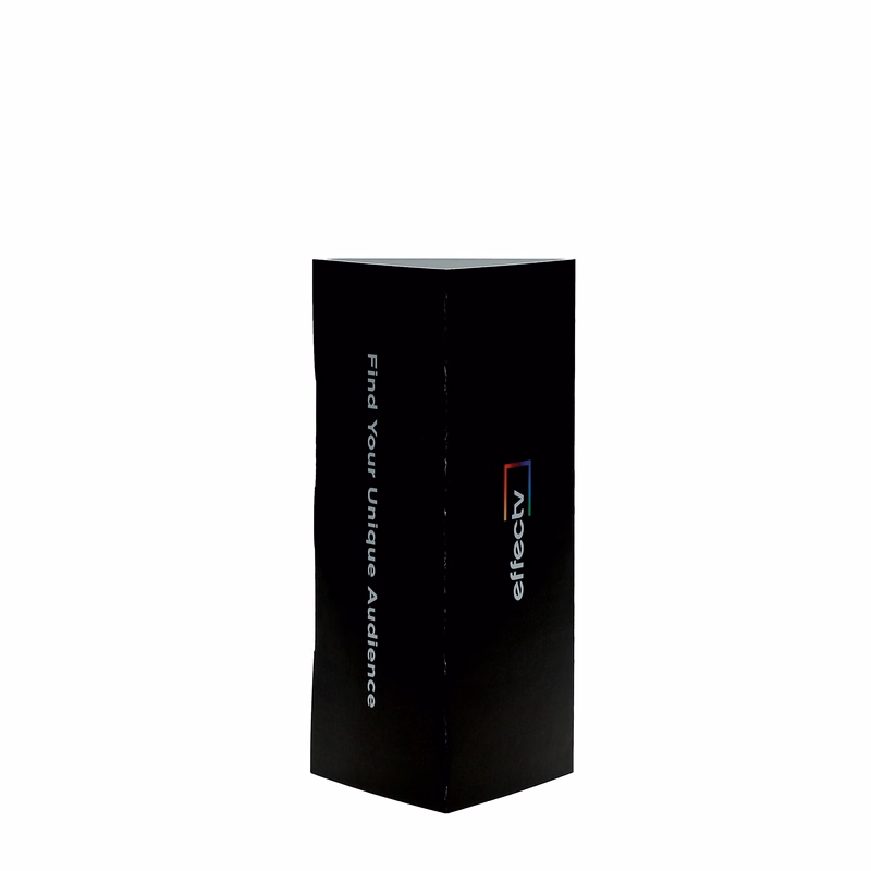 Table Tent Card Stock 12 pt 3 Sided 6.000" x 3.000" x 3.000" White Digital Print