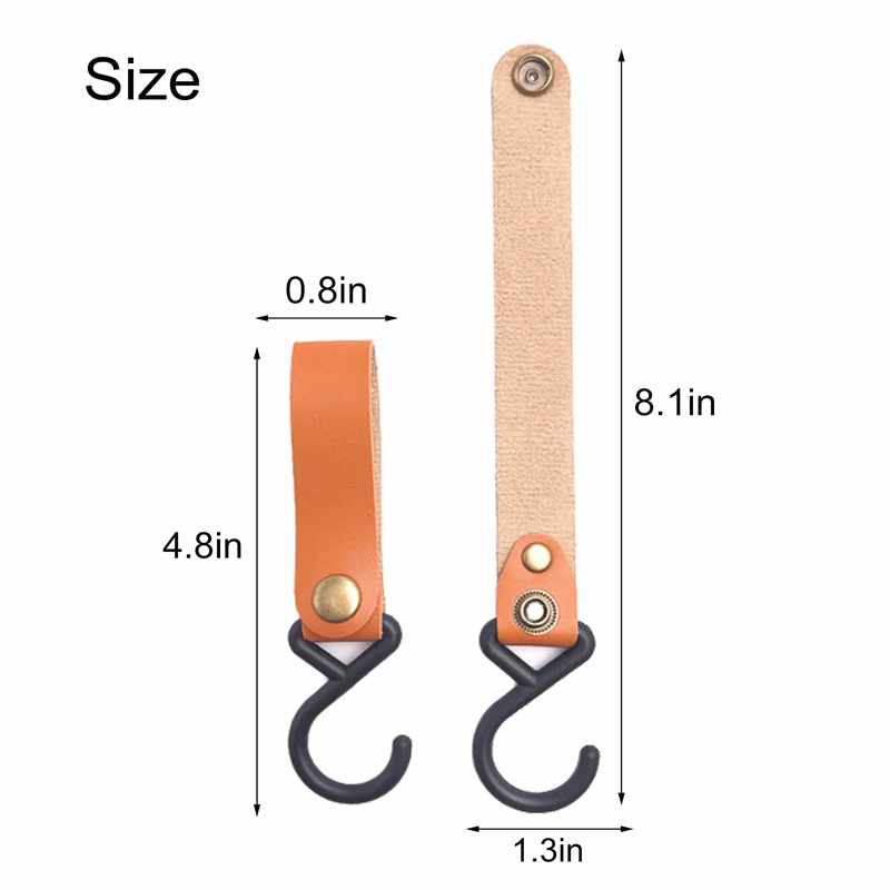 Portable Leather Camping Hook