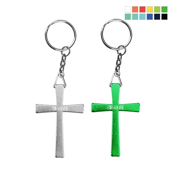 Cross Shape Keychains Holder 1