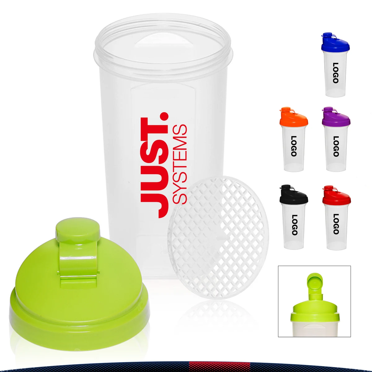 Loray Plastic Shaker Bottle - 25 OZ. 1