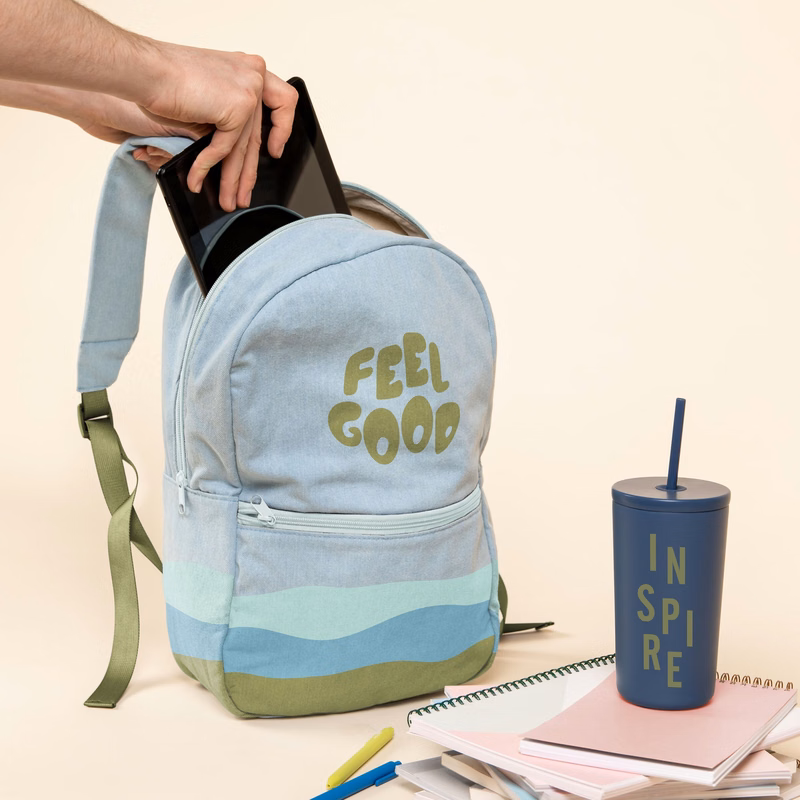 SIMPLE BACKPACK - DENIM