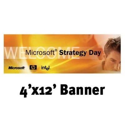 Full Color Banner 4'x12' - Vinyl 1