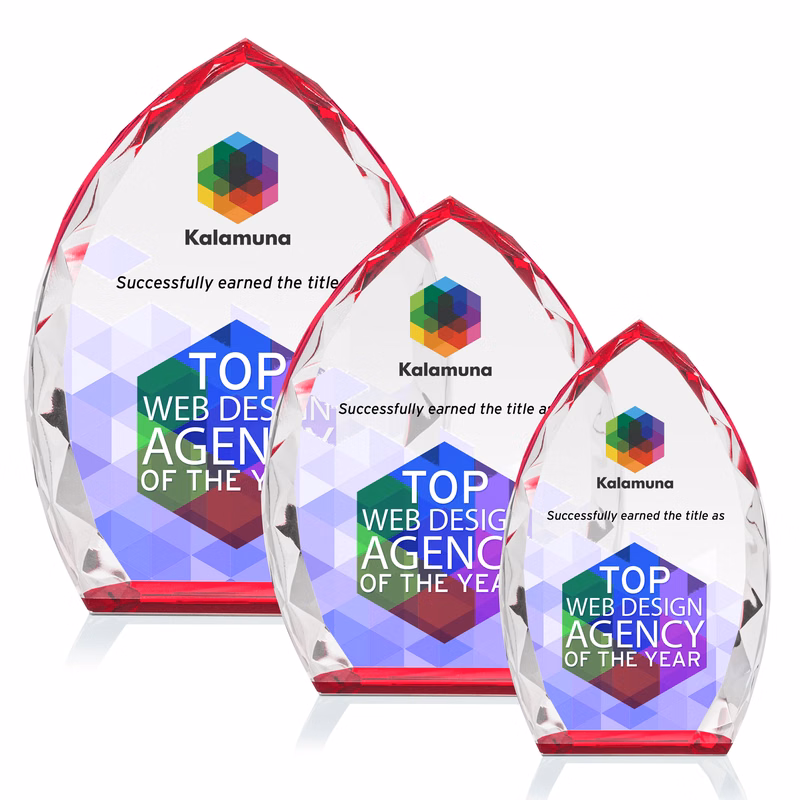 Wilton VividPrint™ Award - Red