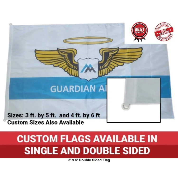 Flag Single Sided (6ft x 10ft) - Custom 1