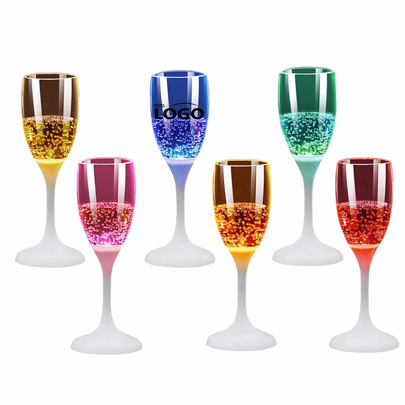 LED Champagne Glass with Water Sensor