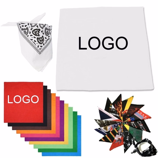 22" x 22" Cotton Bandanas