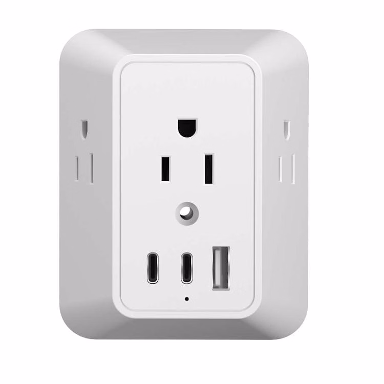 Wall Plate Surge Protector Outlet Adapters
