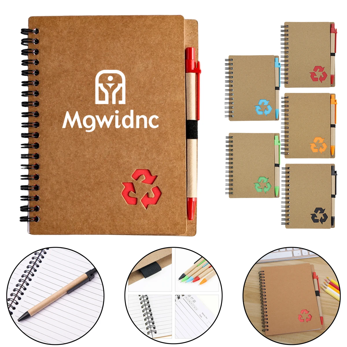 Eco-Friendly Notepad with Pen 1