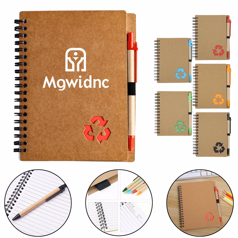 Eco-Friendly Notepad with Pen