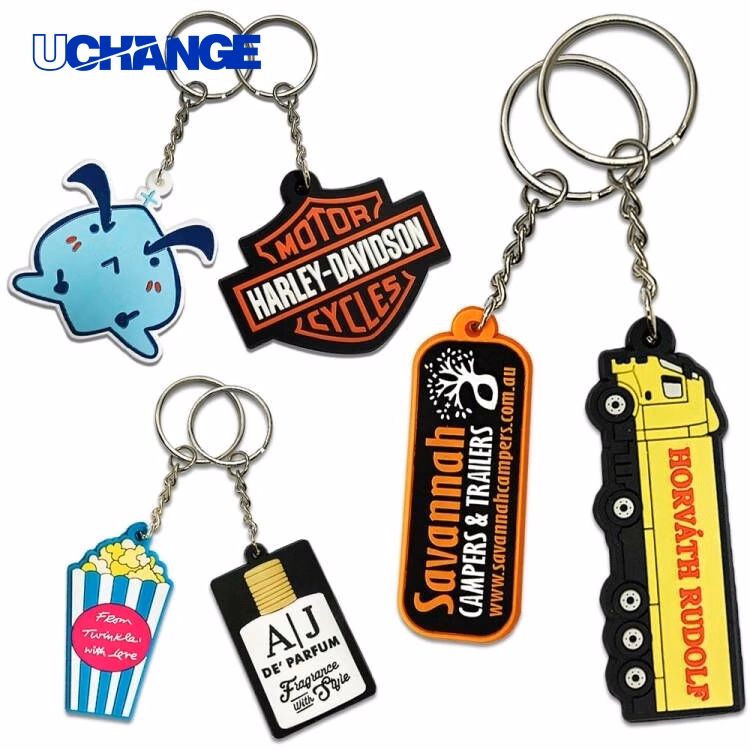 Custom PVC Keychain Molded Promotional Accessory