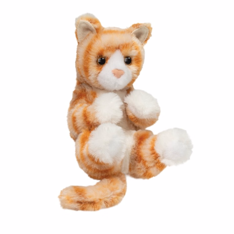 Lil' Baby Orange Stripe Kitten Stuffed Animal