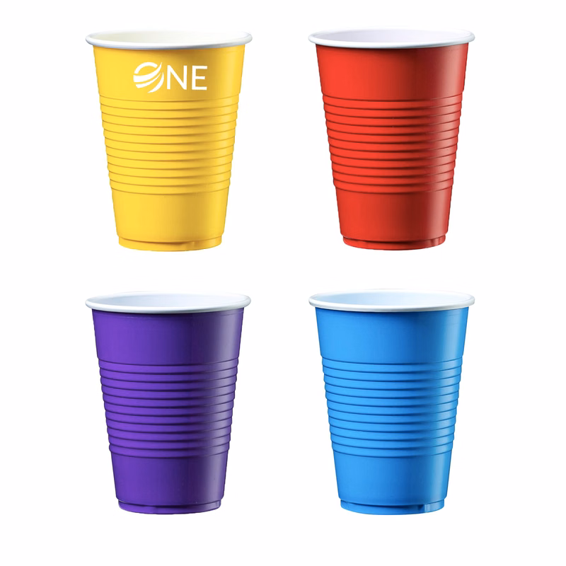 16oz Plastic Party Drink Cup 100pcs