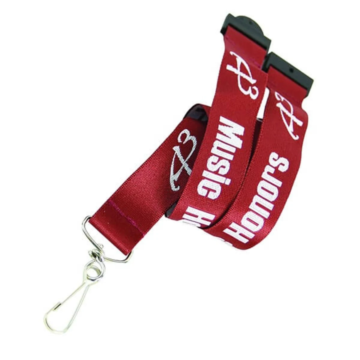 5/8" Woven Lanyards with Safety Breakaway 1