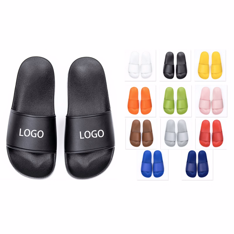 Custom Home PVC Non-slip Slipper Slide Sandals