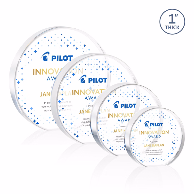 Narita Circle VividPrint™ Award - Clear