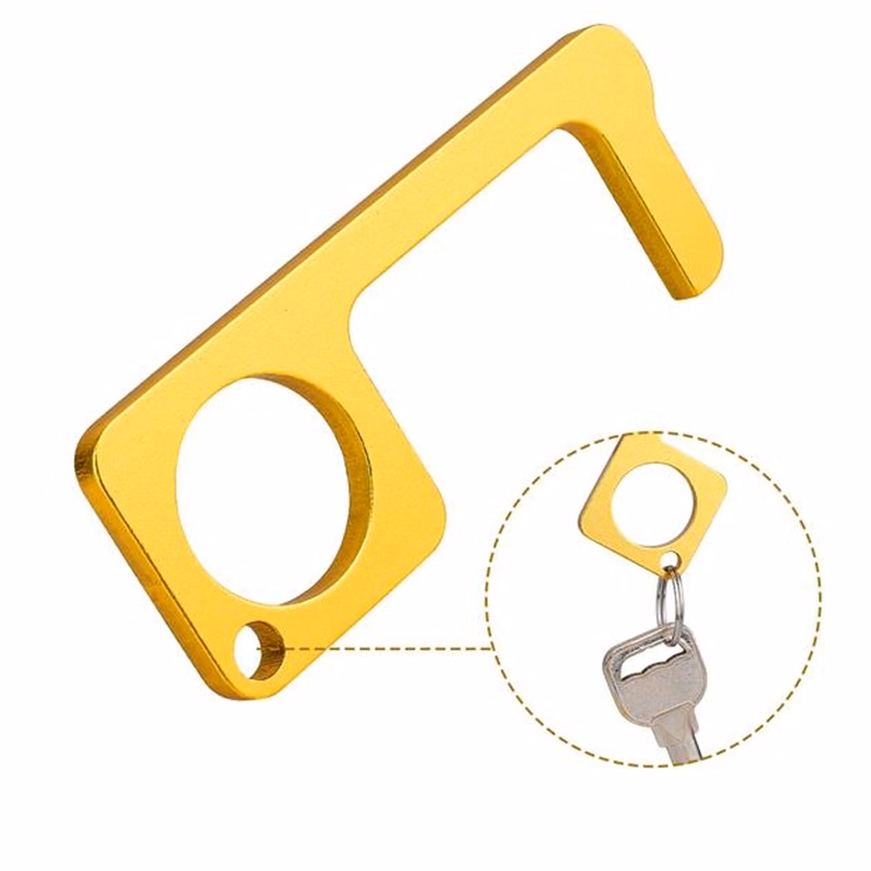 Non-Contact Door Opener Handheld EDC Keychain