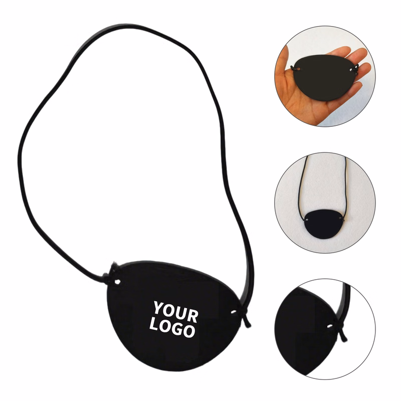 Felt Pirate Eye Patch Adjustable Strap