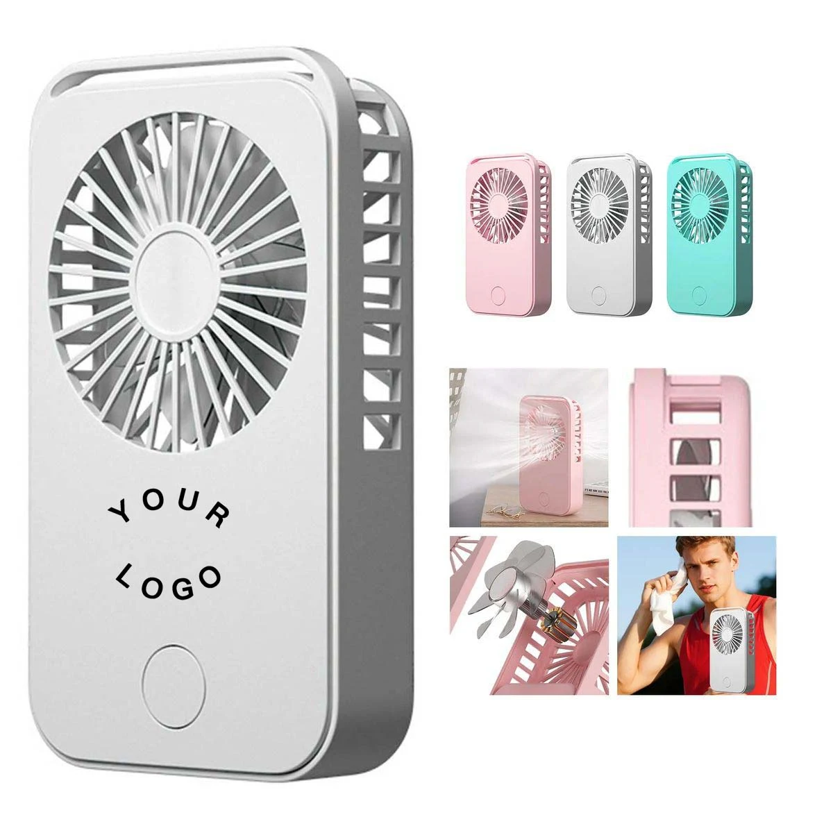 Desk and Handheld Fan with Silent Airflow 1