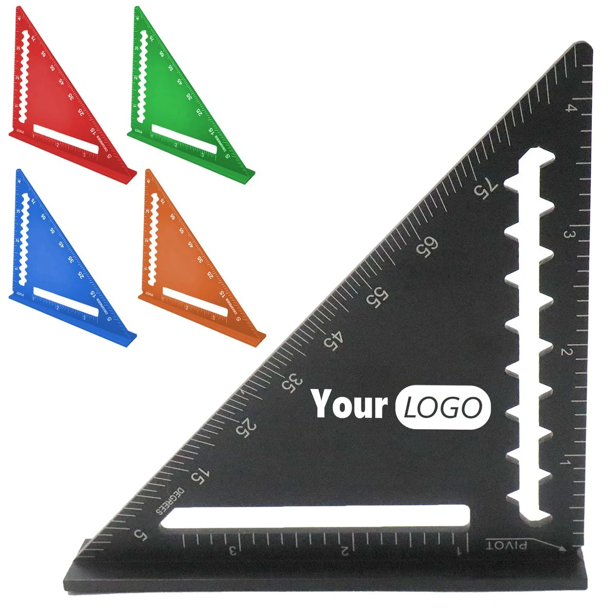 4Inch Triangular Carpenter Ruler 1