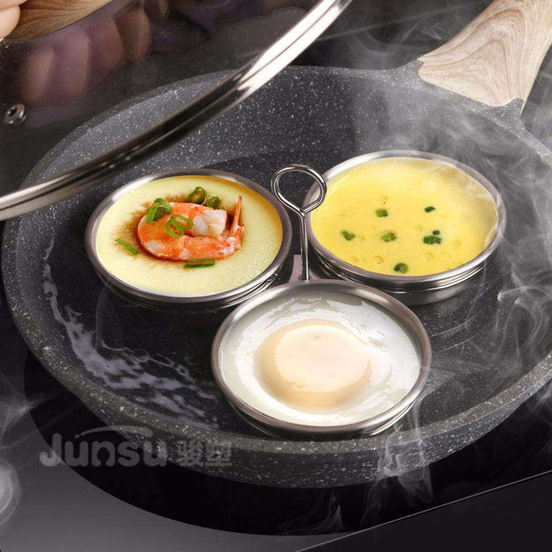 Mini Multifunctional Heart-shaped Egg Steamer
