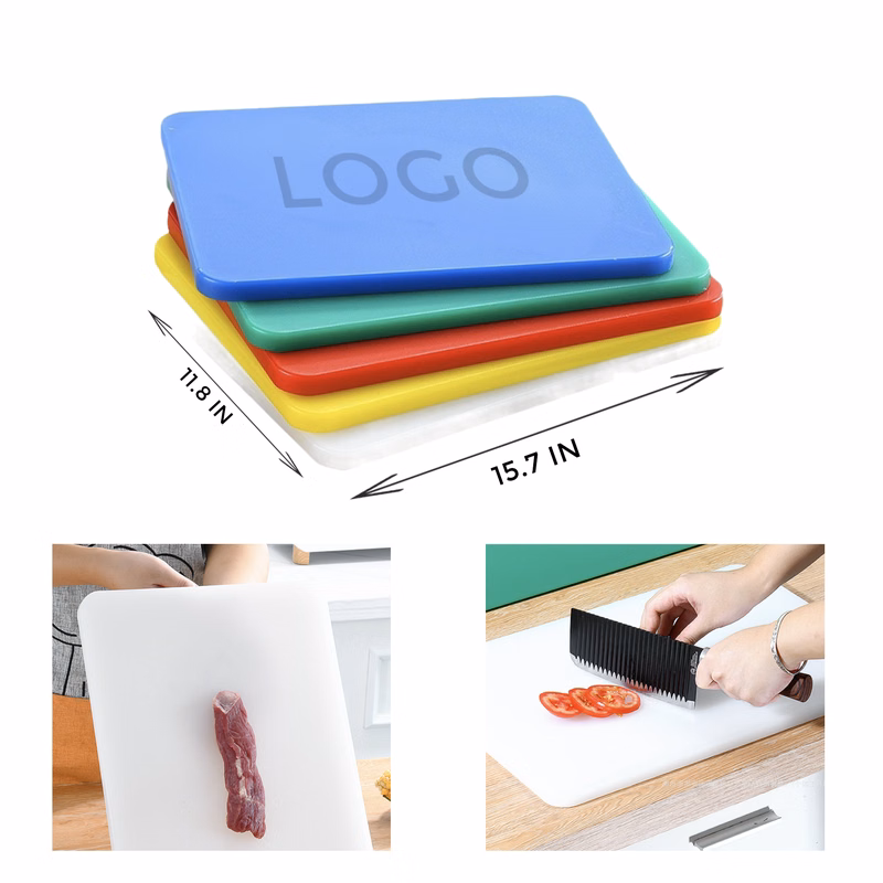 MOQ 10 PCS Versatile Thickened PE Plastic Cutting Board