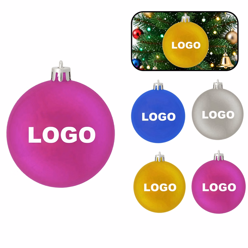 MOQ 20 PCS Plastic Christmas Balls