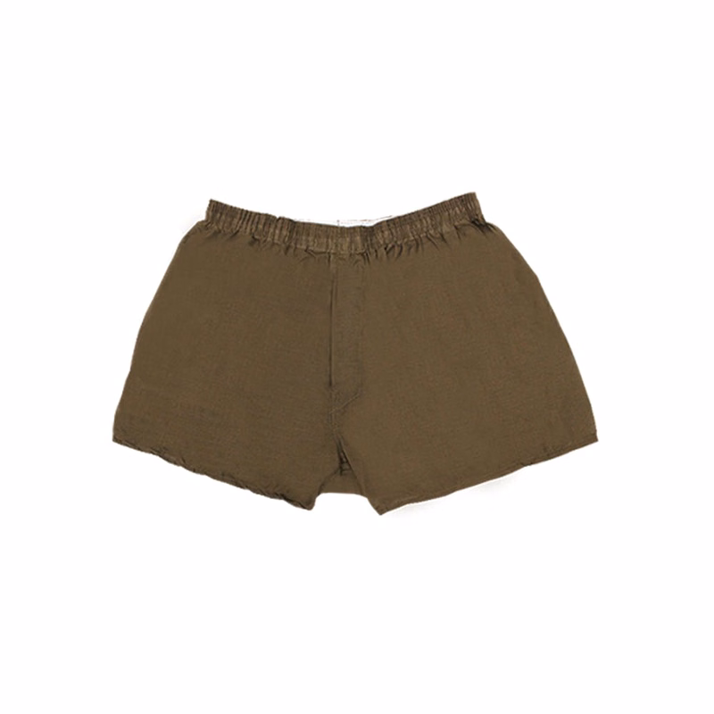 Men's Boxer Shorts - Brown Small