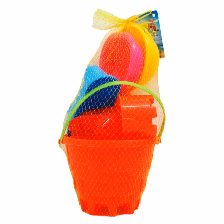 Beach Bucket with Accessories 6"