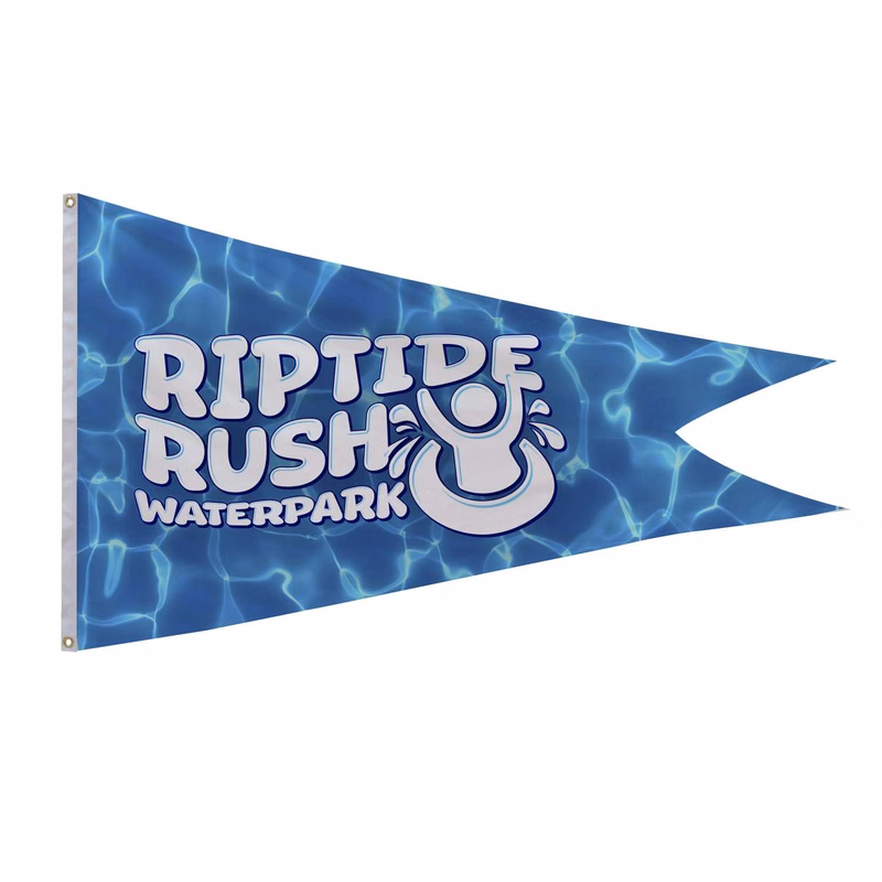 3' x 5' Nylon Burgee Flag Single-Sided