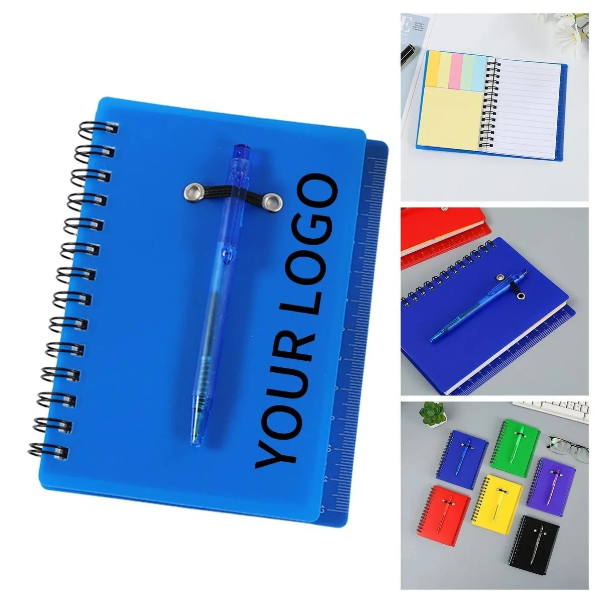 Spiral Notepad with Pen Holder for Business Use 1