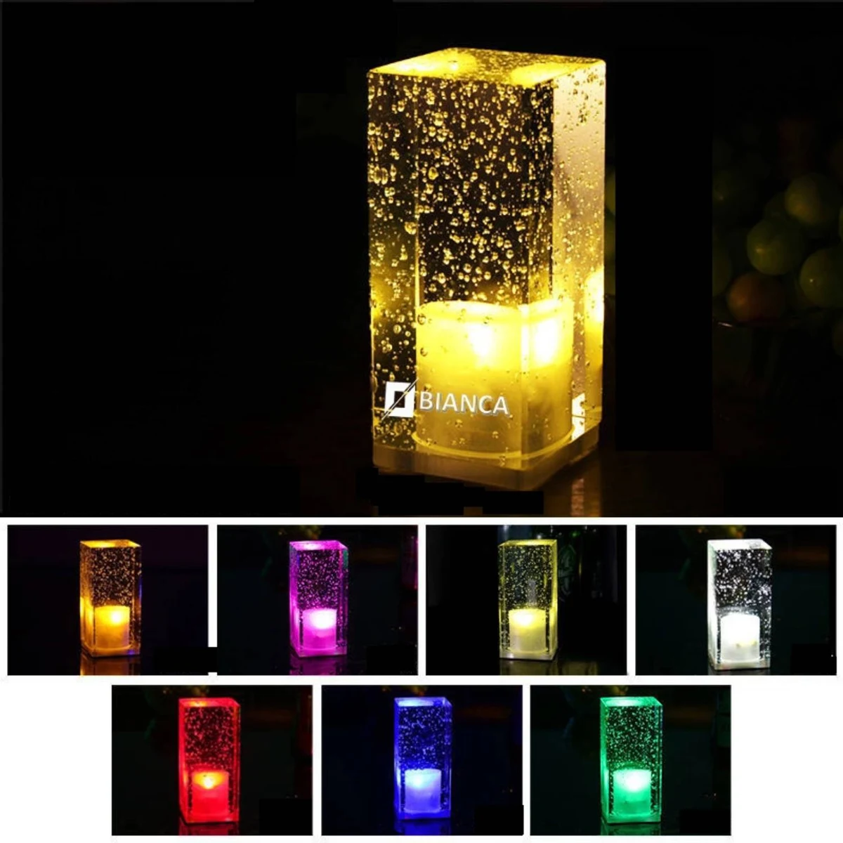 Rechargeable Led Crystal Night Light 1
