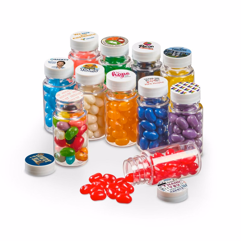 1.3 OZ BOTTLE  OF JELLY BEANS