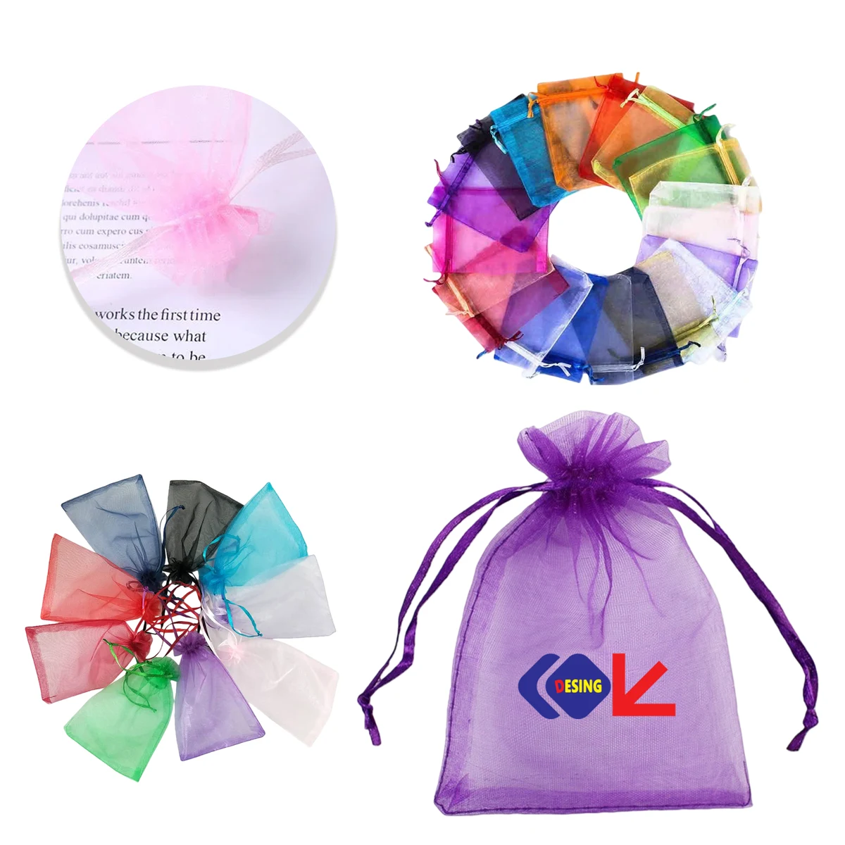 Drawstring Wine Bottle Gift Bag 1